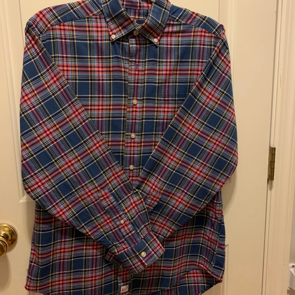 Vineyard Vines flannel Murray shirt - Picture 2 of 7